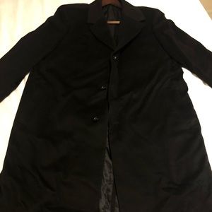 Black trench coat